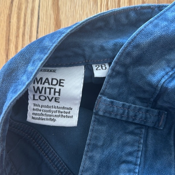 Closed sz 26 Baker blue Velour feel jeans zip fly great pre owned condition - Picture 7 of 8